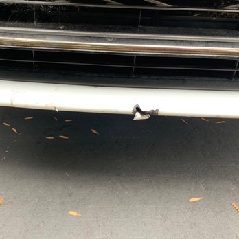 The Paint Doctor - Before: front bumper - Body Shops Near Me The Paint Doctor - Before: front bumper - Body Shops Near Me