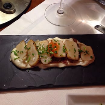 Mesón Andaluz - Scallops on a cauliflower pure. - Spanish Near Me - Lisbon, 11 Mesón Andaluz - Scallops on a cauliflower pure. - Spanish Near Me - Lisbon, 11