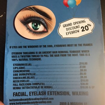 Hollywood Beauty Threading - Eyebrow Services Near Me - San Francisco, California Hollywood Beauty Threading - Eyebrow Services Near Me - San Francisco, California