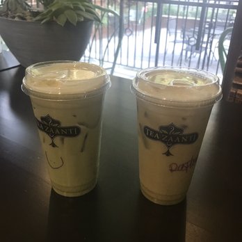 Tea Zaanti - Iced matcha raspberry latte $5.25 and iced matcha latte $5.25 - Coffee & Tea Near Me - Salt Lake City, Utah Tea Zaanti - Iced matcha raspberry latte $5.25 and iced matcha latte $5.25 - Coffee & Tea Near Me - Salt Lake City, Utah