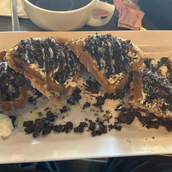Waffletto Coffee & Waffles - Oreo waffle - Waffles Near Me - Goodyear, Arizona Waffletto Coffee & Waffles - Oreo waffle - Waffles Near Me - Goodyear, Arizona