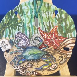 Shore Creations - Hand painted Sandollar
