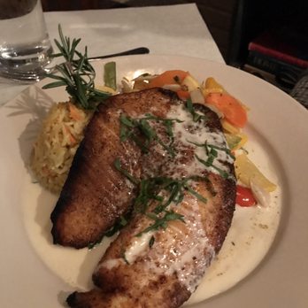 Twisted Willow - Tilapia with rice - New American Near Me - Port Washington, Wisconsin Twisted Willow - Tilapia with rice - New American Near Me - Port Washington, Wisconsin