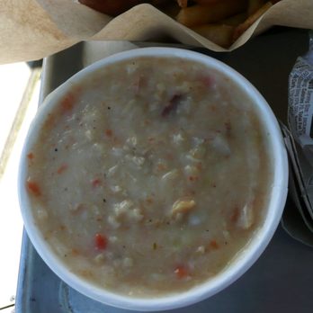 The Birds Cafe - clam chowder - ok but not my fav - Seafood Near Me - Bodega Bay, California