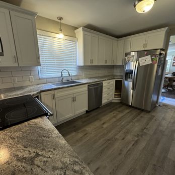 Inspired Renovations - Kitchen waiting on doors - General Contractors Near Me Inspired Renovations - Kitchen waiting on doors - General Contractors Near Me
