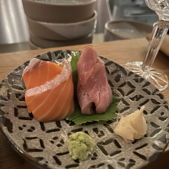 Golden Gai - Salmon and fatty tuna sashimi - Izakaya Near Me - Pittsburgh, Pennsylvania