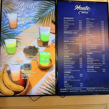 Haute Coffee University - Menu - Coffee & Tea Near Me - Davie, Florida Haute Coffee University - Menu - Coffee & Tea Near Me - Davie, Florida