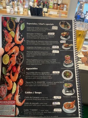 Menu photo 3 Mariscos El Malecon North Richland Hills, TX