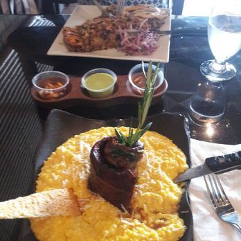 Aromas Del Peru - Amazing risotto with churassco - Peruvian Near Me - Miami, Florida Aromas Del Peru - Amazing risotto with churassco - Peruvian Near Me - Miami, Florida