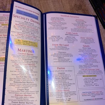 The Fish House - Menu - Seafood Near Me - Key Largo, Florida The Fish House - Menu - Seafood Near Me - Key Largo, Florida
