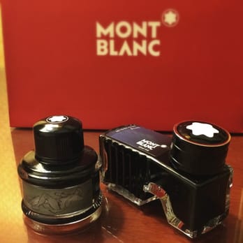 Montblanc - Tested a pen I wanted, gave it back and got these two bottles of ink instead. That's willpower, I think. - Accessories Near Me - Honolulu, Hawaii Montblanc - Tested a pen I wanted, gave it back and got these two bottles of ink instead. That's willpower, I think. - Accessories Near Me - Honolulu, Hawaii
