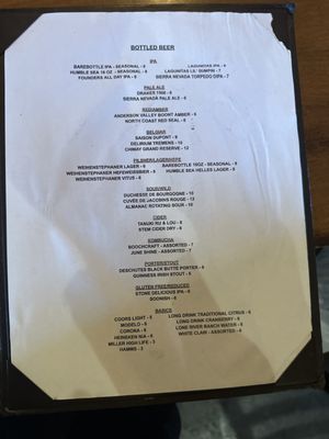 Menu photo 3 Parish Publick House Aptos, CA