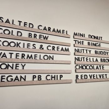 Lucy Boone Ice Cream - The menu - Ice Cream & Frozen Yogurt Near Me - New Orleans, Louisiana