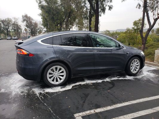 Full Detail on Tesla - This was a client that we did a full detail inside and out! Full Detail on Tesla - This was a client that we did a full detail inside and out!