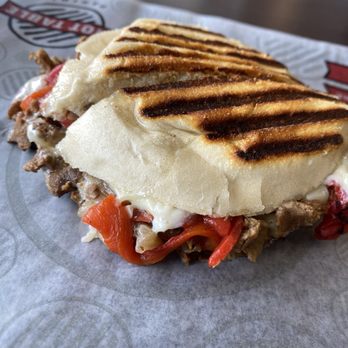 Hot Table - Small CHEESE STEAK PANINI - Salad Near Me - West Springfield, Massachusetts