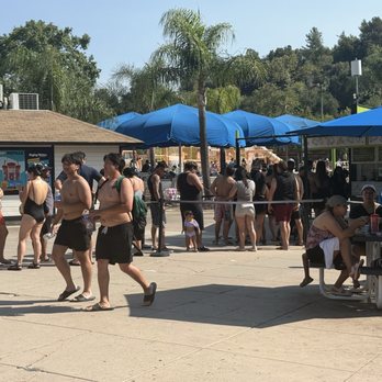 Raging Waters Los Angeles - Long lines at concession stands due to lack of staff. - Amusement Parks Near Me - San Dimas, California Raging Waters Los Angeles - Long lines at concession stands due to lack of staff. - Amusement Parks Near Me - San Dimas, California