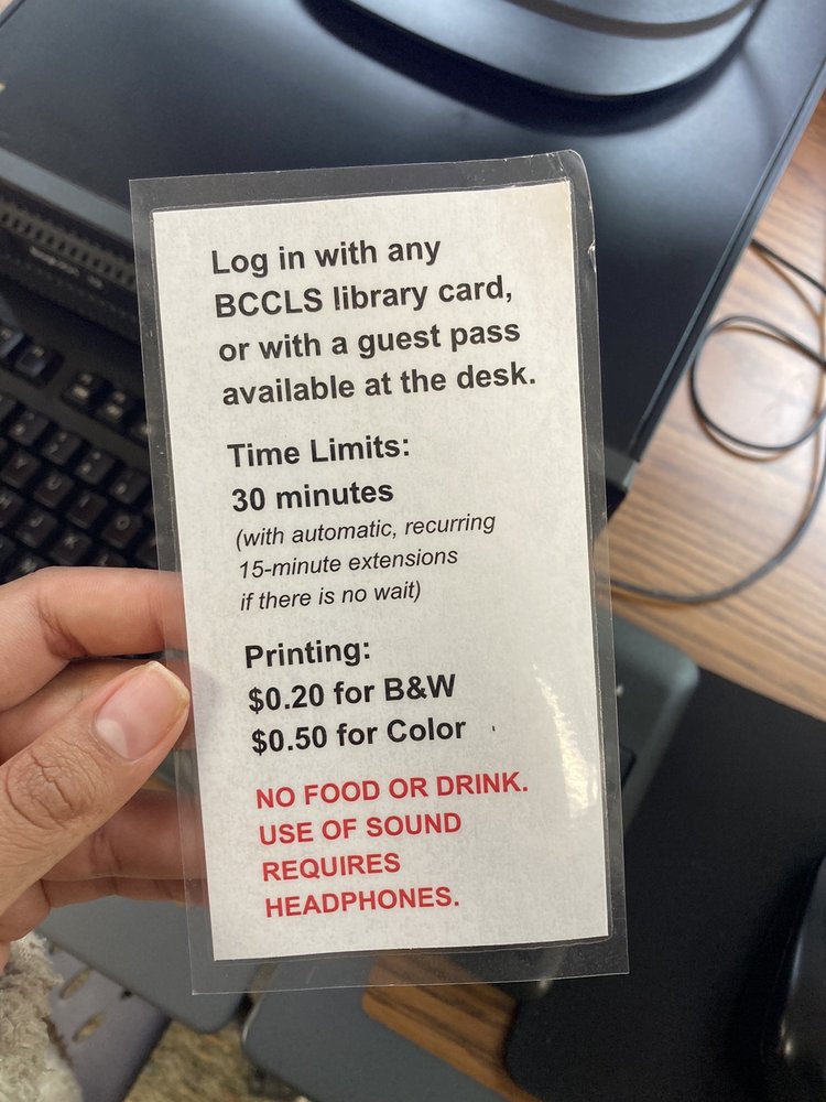 BOGOTA PUBLIC LIBRARY Updated September 2024 375 Larch Ave, Bogota