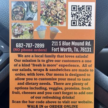 Main Dish Salad - Salad Near Me - Fort Worth, Texas Main Dish Salad - Salad Near Me - Fort Worth, Texas