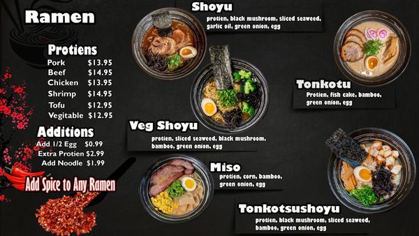 Menu photo 4 Toki House Murfreesboro, TN