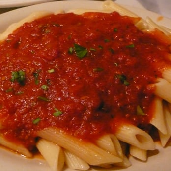 Biscotti's Ristorante - Penne pasta with marinara sauce (came with chicken marsala) - Italian Near Me - New Fairfield, Connecticut