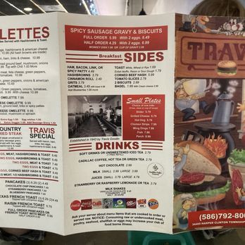 Travis Restaurant - American Near Me - Clinton Township, Michigan