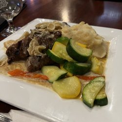 Napper Tandy's Millis - Steak tips with mashed and vegetables.  Each bite of this very rich, succulent meal made you want more.