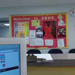 Broward Community Schools - Office bulletin board