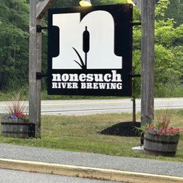 Nonesuch River Brewing Sign