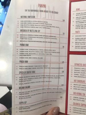 Menu photo 4 Panini Durini Milan, MI