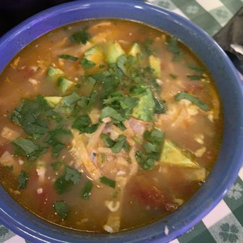 Mia's Table - Chicken tortilla soup - American Near Me - Houston, Texas Mia's Table - Chicken tortilla soup - American Near Me - Houston, Texas