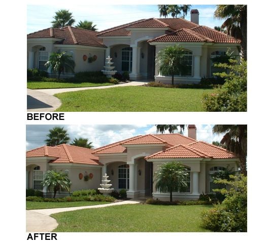 Slide of Apple Roof Cleaning