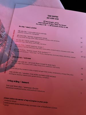 Menu photo 5 The Eaves Somerville, MA
