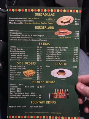 Menu photo 3 Burrito House Niles, IL