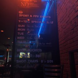 The Billiard Company - Menu