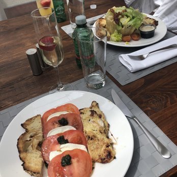 Rivage Day Spa - Champagne lunch - caprese and Caesar salads - Day Spas Near Me - Birmingham, Michigan