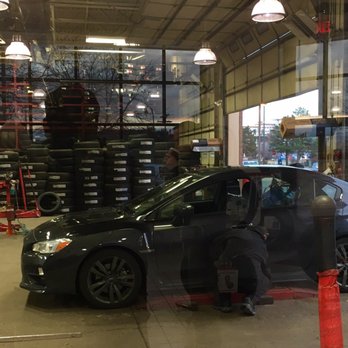 Discount Tire - They use a smaller lift system instead of a full height hoist. - Tires Near Me - Novi, Michigan Discount Tire - They use a smaller lift system instead of a full height hoist. - Tires Near Me - Novi, Michigan