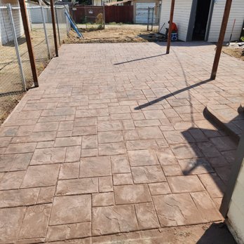 Concrete by Leo and Javier - Stamp design looks really good - Masonry/Concrete Near Me Concrete by Leo and Javier - Stamp design looks really good - Masonry/Concrete Near Me