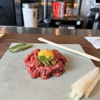 Onkee Korean Grill House - Beef tar tar - Korean Near Me - Honolulu, Hawaii Onkee Korean Grill House - Beef tar tar - Korean Near Me - Honolulu, Hawaii