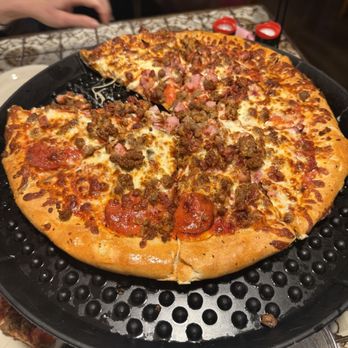 Spanky's - Meat lovers Pizza - Pizza Near Me - Houston, Texas