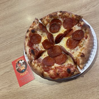 Barro's Pizza - 8" one topping personal pizza $12 - Pizza Near Me - Walnut, California