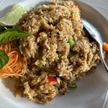 Mango Thai Cuisine - Krapow Fried Rice - Thai Near Me - Plano, Texas Mango Thai Cuisine - Krapow Fried Rice - Thai Near Me - Plano, Texas