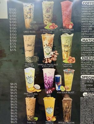 Menu photo 2 Crazy Boba & Organic Teas Visalia, CA Menu photo 2 Crazy Boba & Organic Teas Visalia, CA