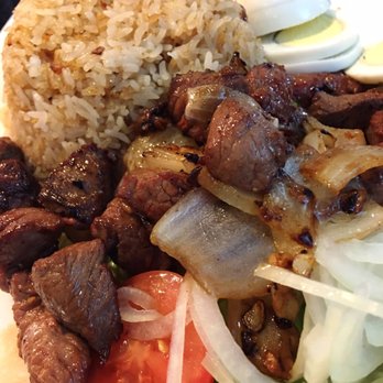 Com Tam Ban Toi - Bo Luc Lac ($9.00): The ultimate rice dish with tender beef cubes massaged in flavor! Better with fried egg! - Vietnamese Near Me - Houston, Texas Com Tam Ban Toi - Bo Luc Lac ($9.00): The ultimate rice dish with tender beef cubes massaged in flavor! Better with fried egg! - Vietnamese Near Me - Houston, Texas