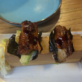 Sushi Ginza - Eel Avocado Nori Taco - Japanese Near Me - New York, New York Sushi Ginza - Eel Avocado Nori Taco - Japanese Near Me - New York, New York