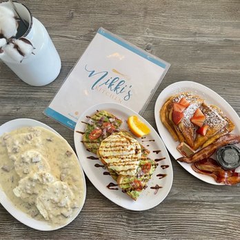 Nikki’s Kitchen - Gravy & biscuits, yummy Avocado Toast with Egg & French Toast 3.2022 - Coffee & Tea Near Me - Yorba Linda, California Nikki’s Kitchen - Gravy & biscuits, yummy Avocado Toast with Egg & French Toast 3.2022 - Coffee & Tea Near Me - Yorba Linda, California