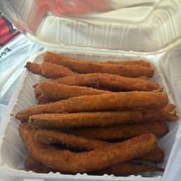 Fried zucchini Fried zucchini