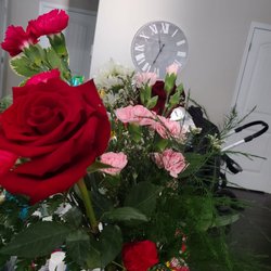 Huff's Florist & Flower Delivery - Arrangement provided (used my own vase cause we have plenty!)
