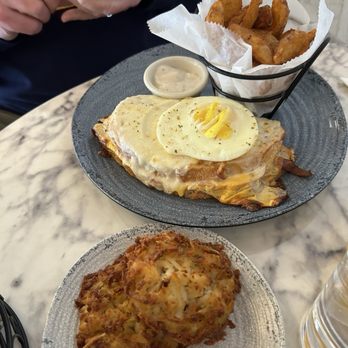 Brunch at Peony - American Croque Madame - Breakfast & Brunch Near Me - Suwanee, Georgia
