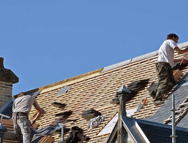 Slide of J & H Roofing