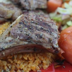 Mola Grill Pizza - Lamb chops.we recommend medium cooked.
